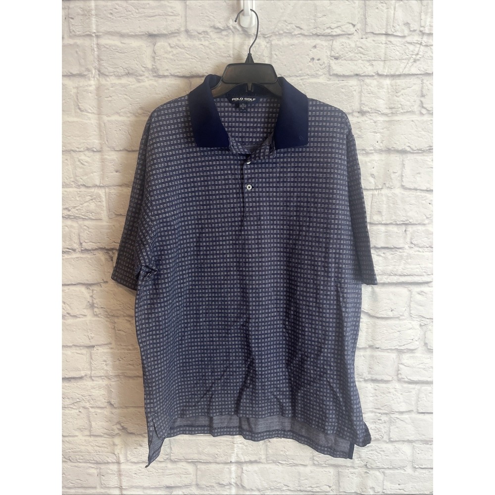 Polo Golf Ralph Lauren Men's Pima Cotton Short Sleeve Activewear Shirt Size XL